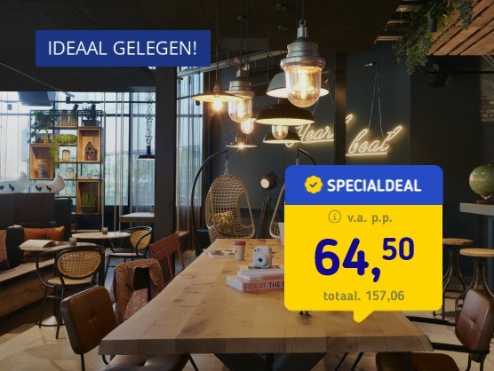 4*-hotel bij Amsterdam incl. ontbijt