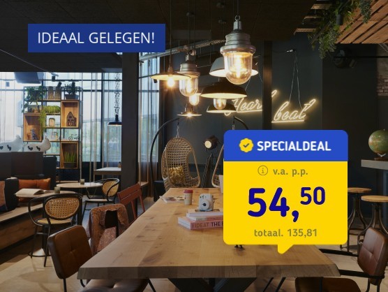 4*-hotel bij Amsterdam incl. ontbijt