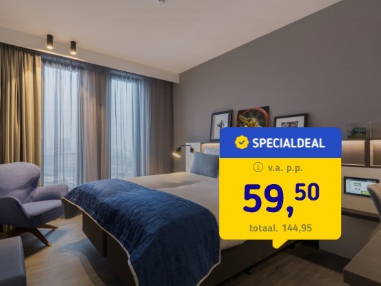 4*-hotel Amsterdam incl. ontbijt