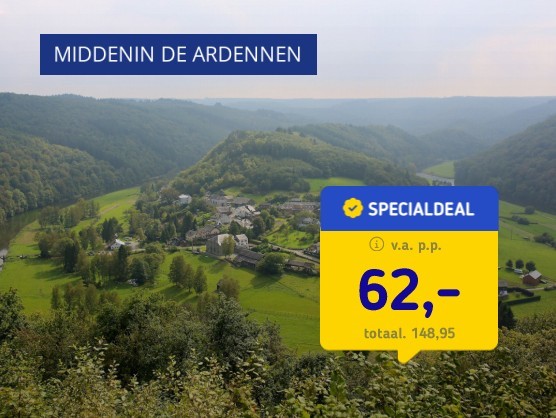 Nieuw 4*-hotel in de Ardennen