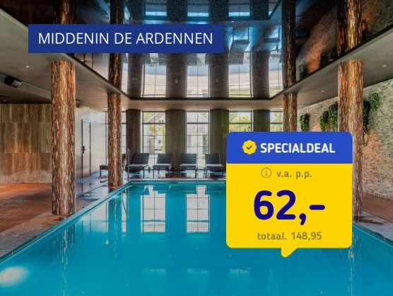 Nieuw 4*-hotel in de Ardennen