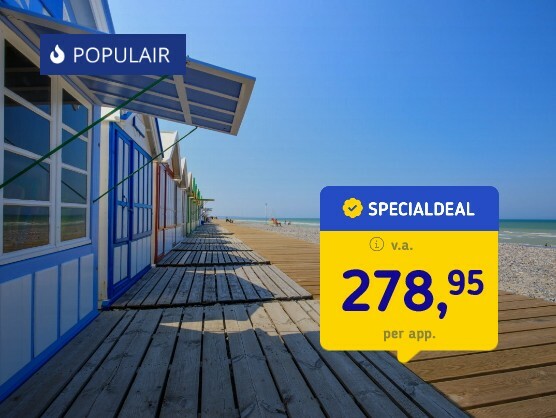 Appartement aan zee in Cayeux