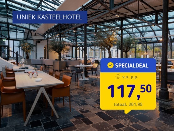 Halfpension in 4*-kasteelhotel Limburg