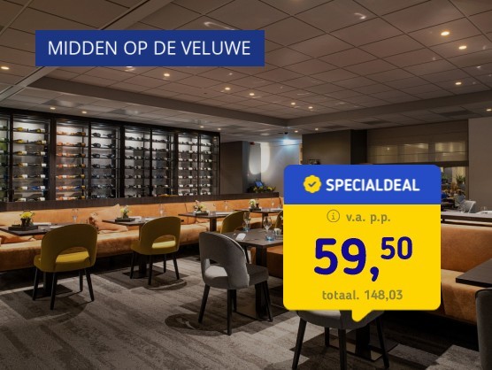 4*-hotel op de Veluwe incl. ontbijt