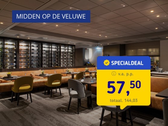 4*-hotel op de Veluwe incl. ontbijt