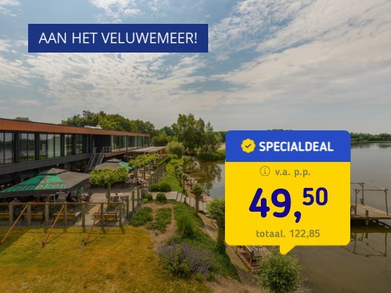 4*-hotel aan het Veluwemeer + ontbijt