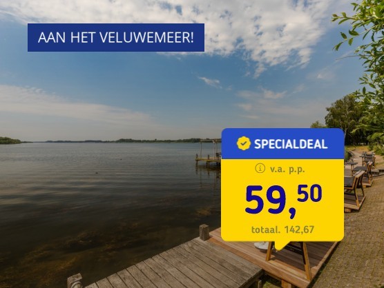 4*-hotel aan het Veluwemeer + ontbijt