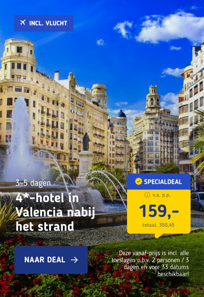 4*-hotel in Valencia nabij het strand