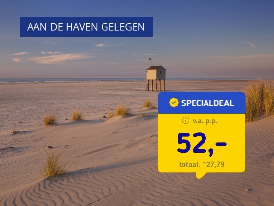 4*-hotel op Terschelling incl. ontbijt