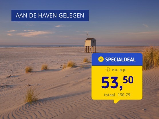 4*-hotel op Terschelling incl. ontbijt