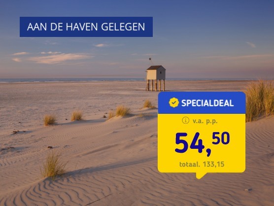 4*-hotel op Terschelling incl. ontbijt