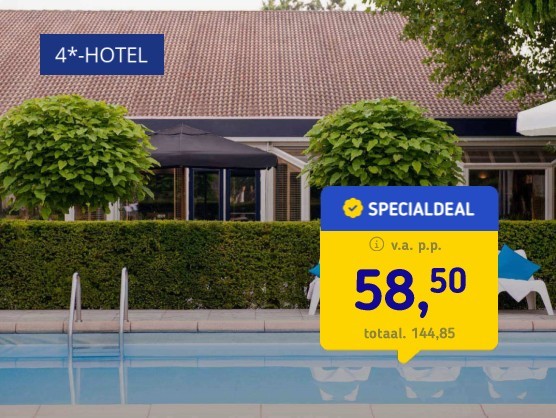 4*-hotel in Breda incl. ontbijt