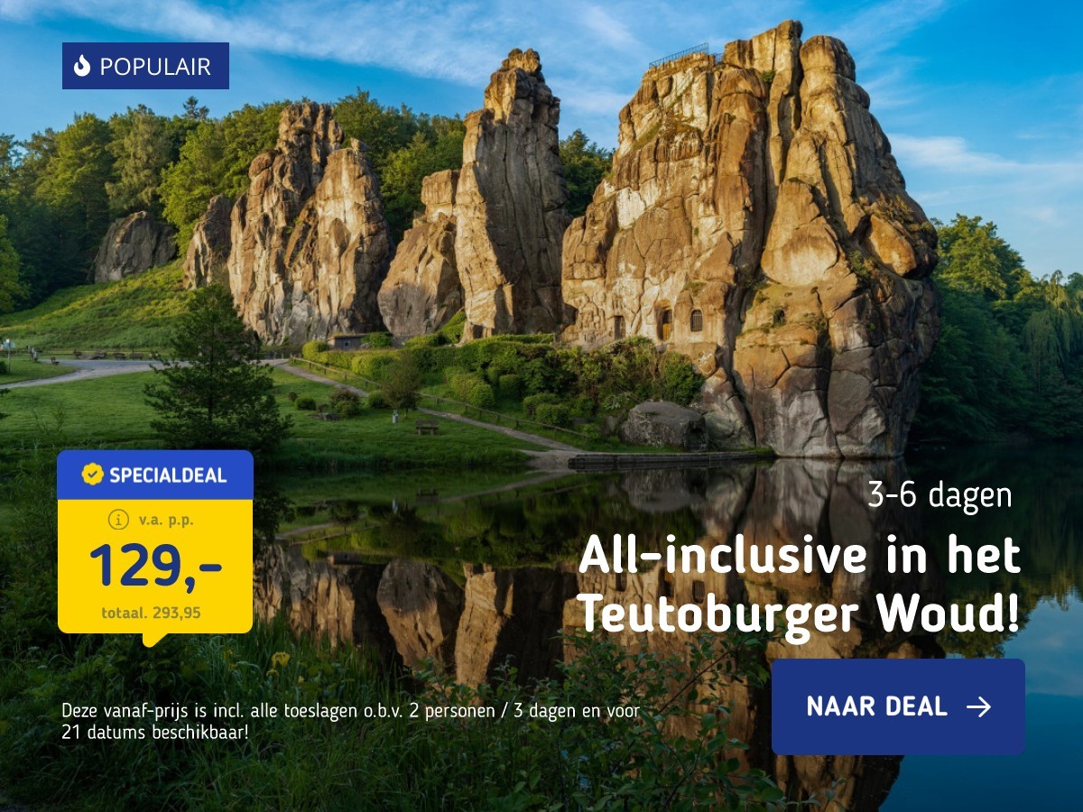 All-inclusive in het Teutoburger Woud!