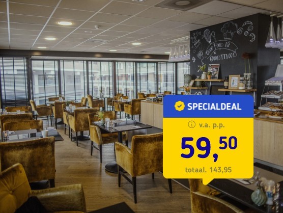 4*-hotel in hartje Lelystad + ontbijt