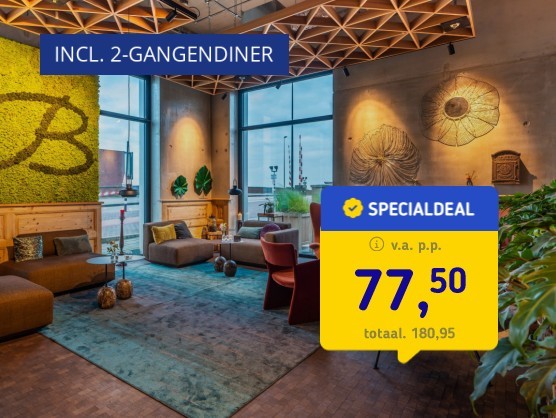 4*-hotel Amsterdam incl. 2-gangendiner