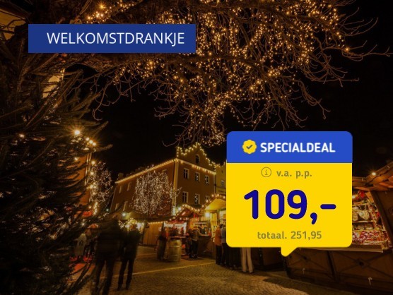 Kerstshoppen in Monschau incl. ontbijt