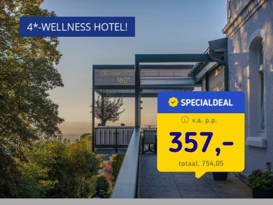 4*-wellness hotel Zwarte Woud + diner