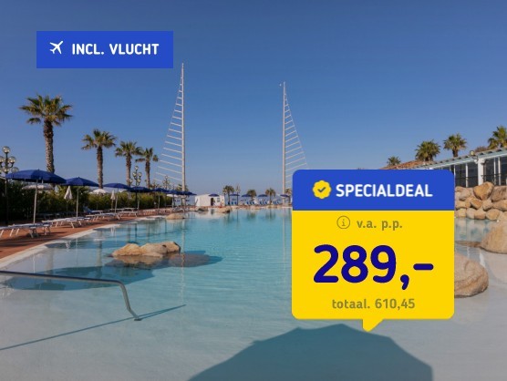 4*-hotel in Zuid-Sardinië incl. ontbijt