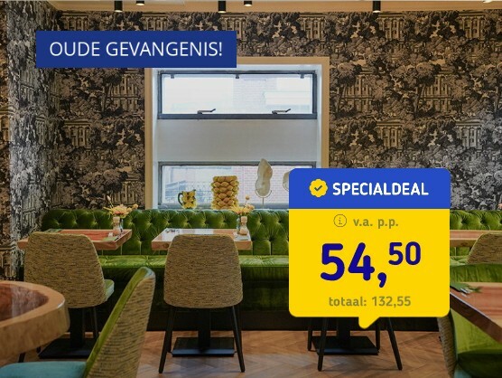 Uniek! Gevangenishotel Almelo + ontbijt
