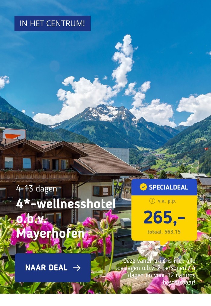 4*-wellnesshotel o.b.v. Mayerhofen