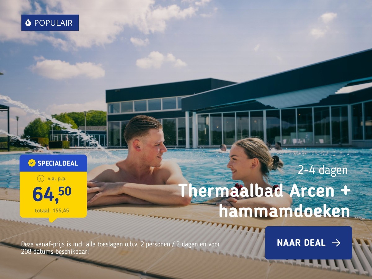 Thermaalbad Arcen + hammamdoeken