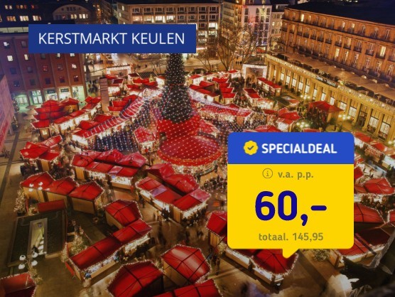 Kerstmarkt in Keulen + 4*-hotel