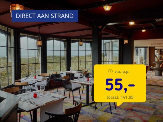 4*-hotel direct aan Scheveningen strand