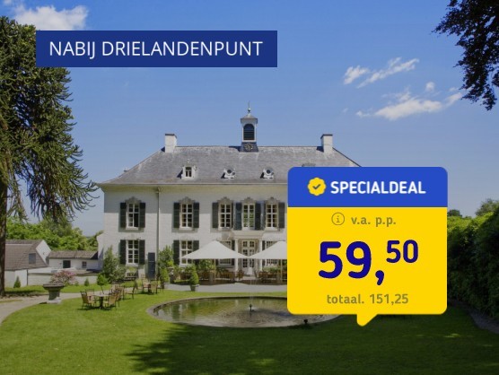 4*-landgoedhotel in Vaals incl. ontbijt