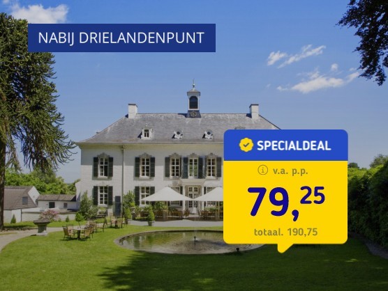 4*-landgoedhotel in Vaals incl. ontbijt