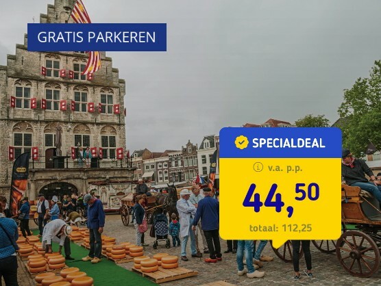 Verblijf Gouda incl. ontbijt + hapjes