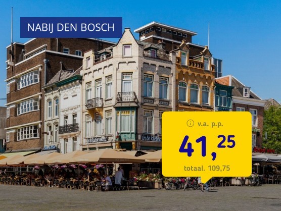 4*-hotel nabij historisch Den Bosch