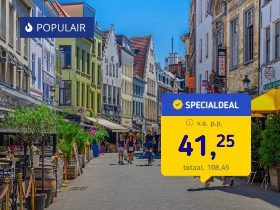 CITY DEAL! Antwerpen + ontbijt & meer!