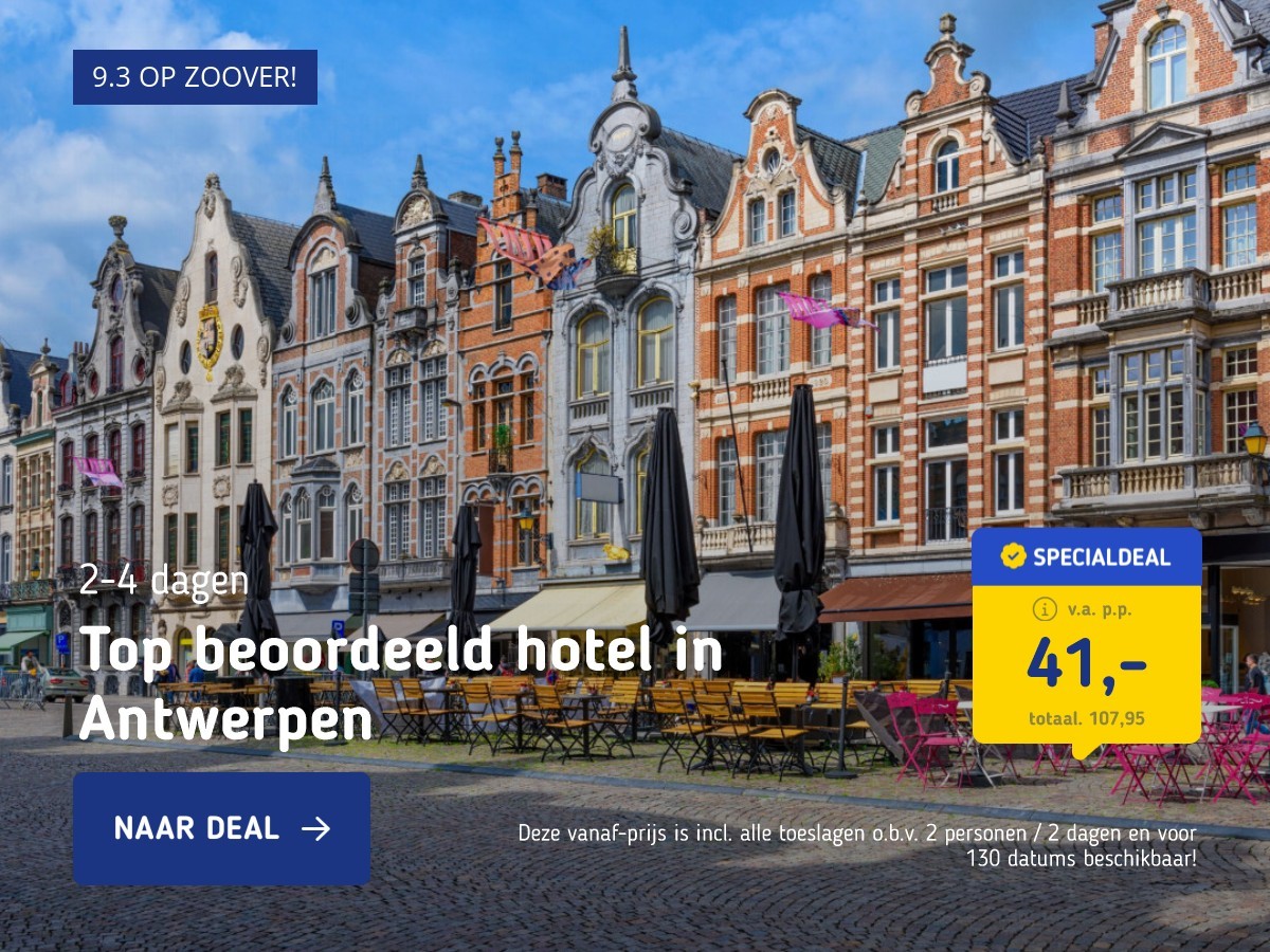 Top beoordeeld hotel in Antwerpen