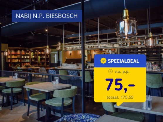 Top hotel nabij Breda incl. ontbijt