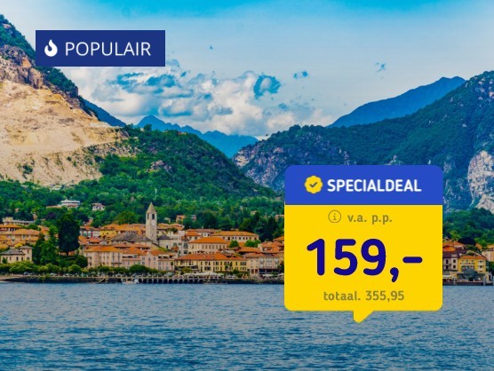 Vakantie in Baveno incl. ontbijt