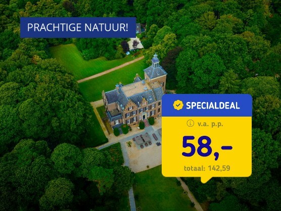 Landgoedhotel Doorn + ontbijt