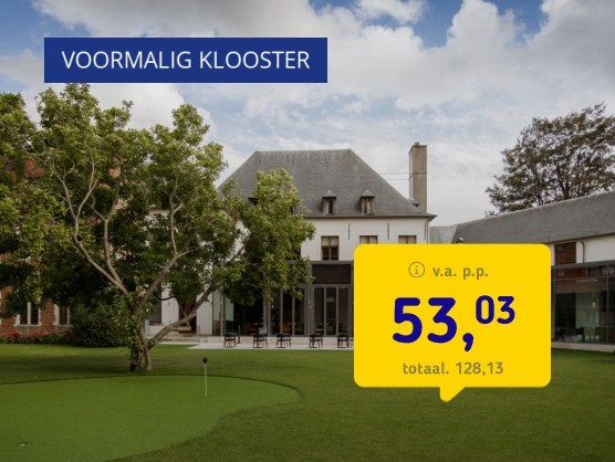 4*-kloosterhotel in Leuven