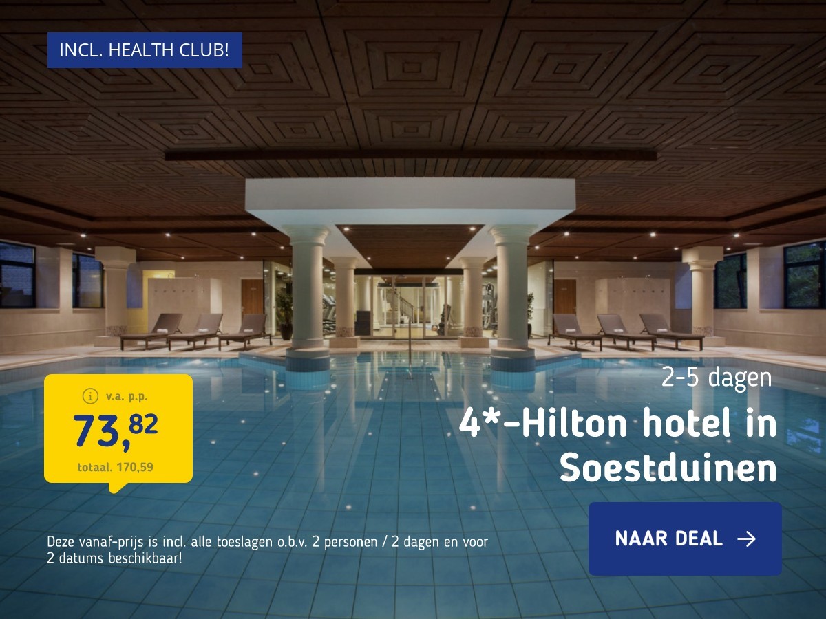 4*-Hilton hotel in Soestduinen