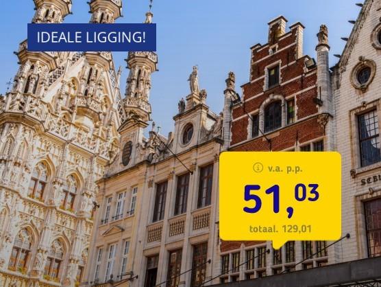 4*-hotel historisch centrum Leuven