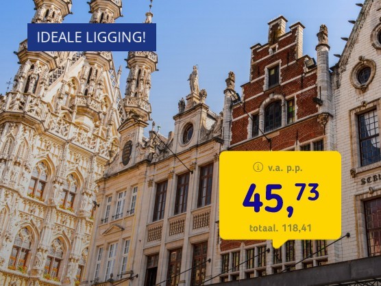 4*-hotel historisch centrum Leuven