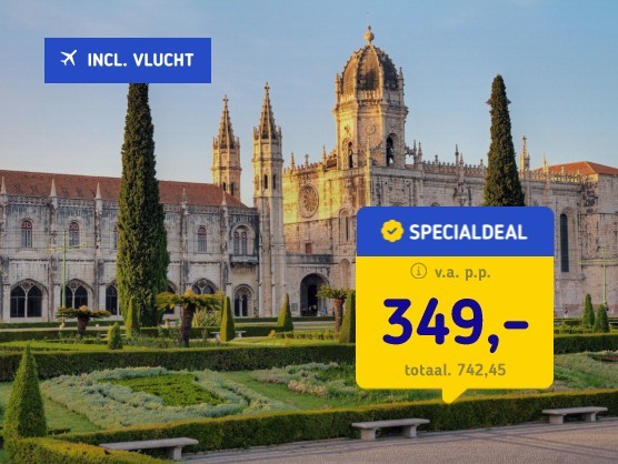 4*-hotel in Lissabon + vlucht & ontbijt