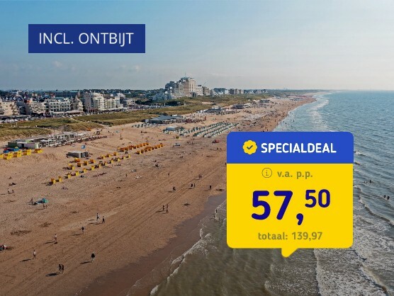 Surprise hotel Noordwijk + ontbijt