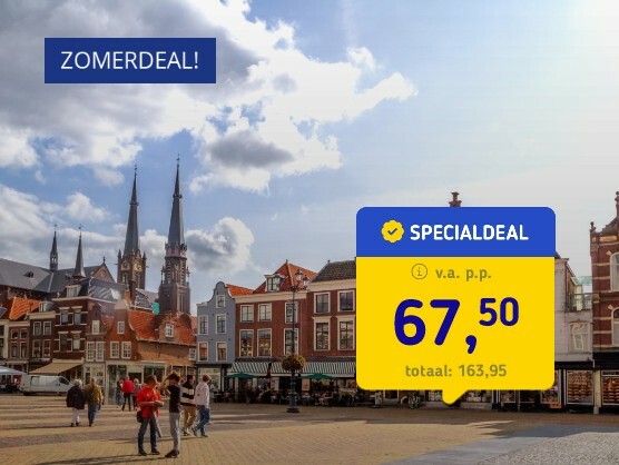 4*-hotel in historisch Delft