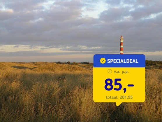 4*-hotel op Ameland incl. diner