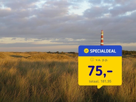 4*-hotel op Ameland incl. diner