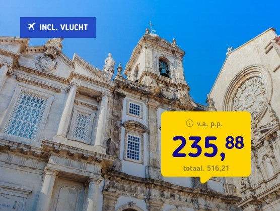 4*-Stedentrip Porto + vlucht