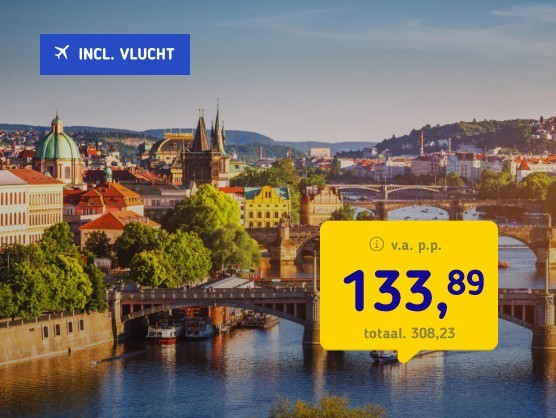 4*-hotel in Praag incl. vlucht