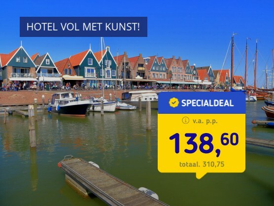 Authentiek hotel in Volendam + diner