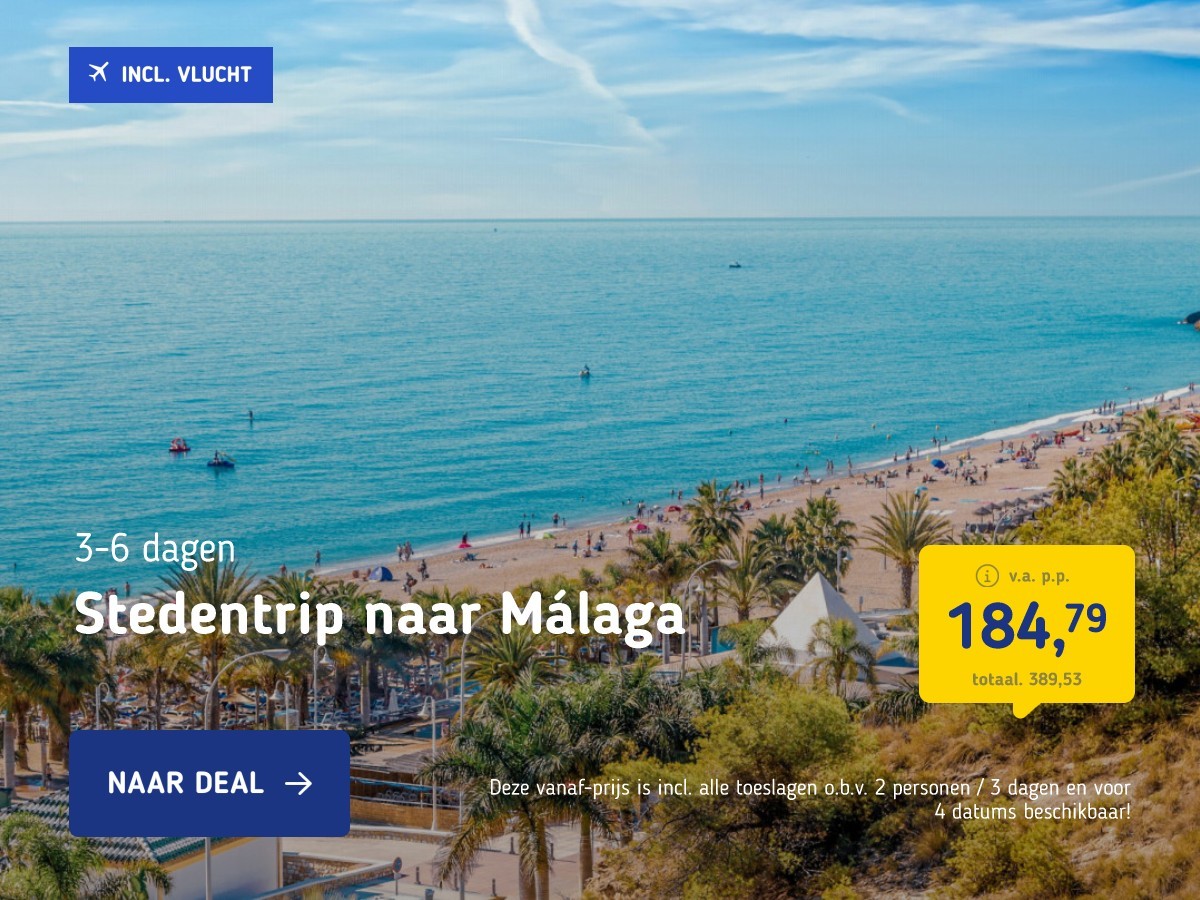 Stedentrip naar Málaga