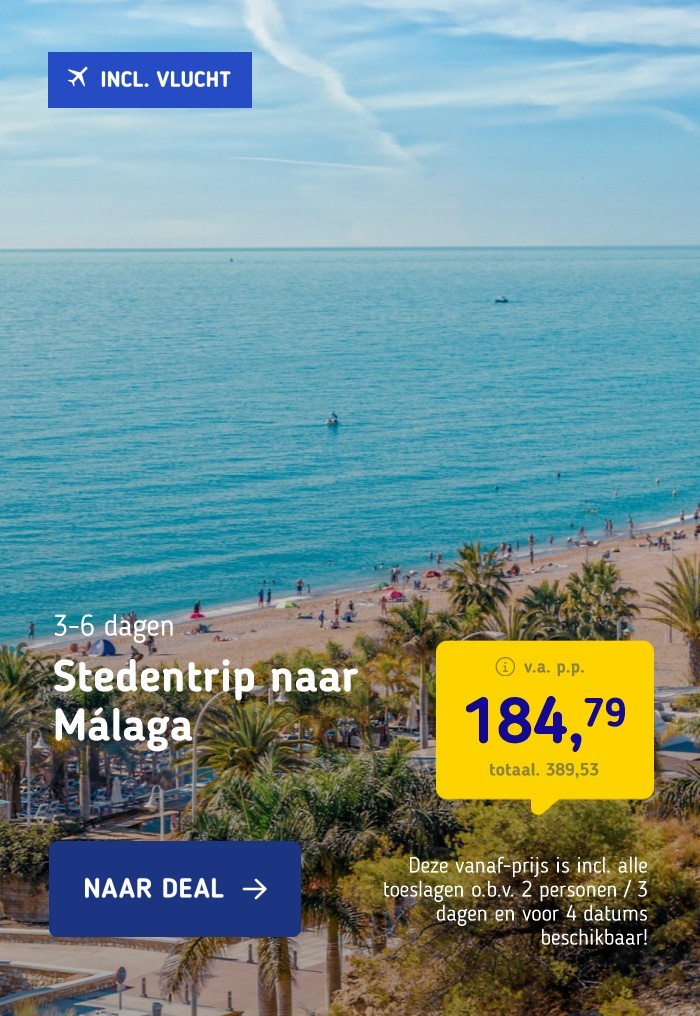 Stedentrip naar Málaga